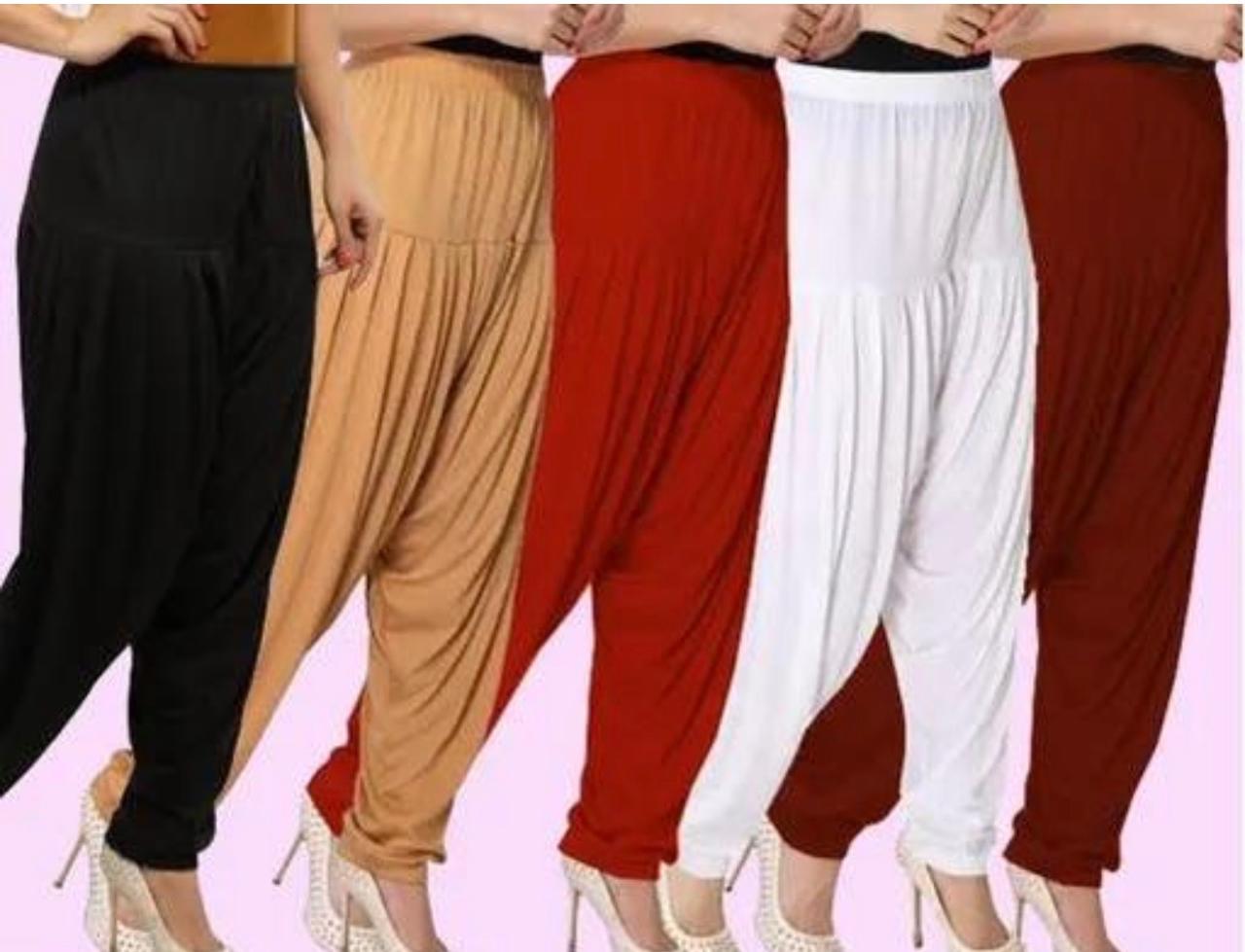 VISCOSE PLEATED PATIALA