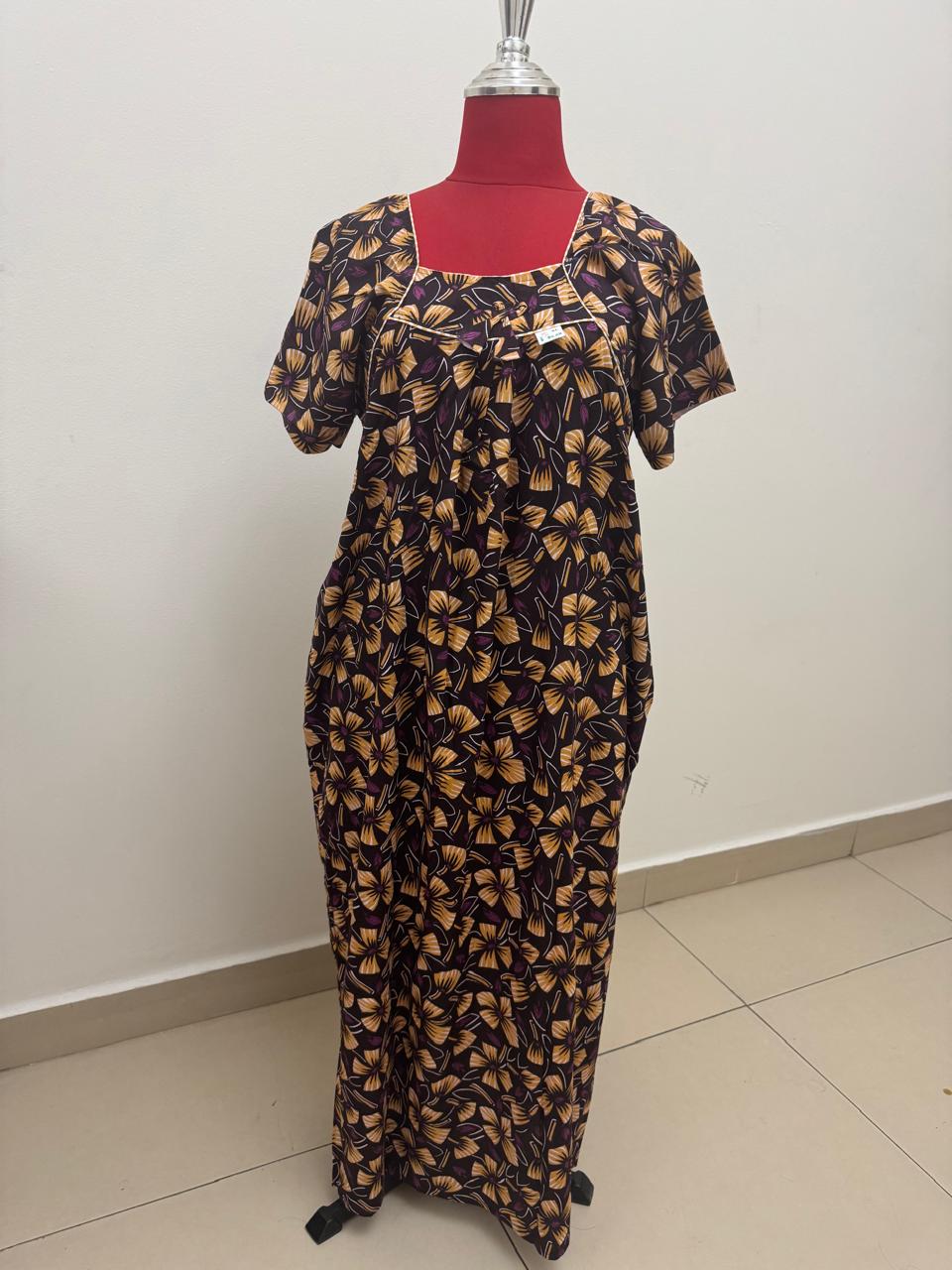 COZY COMFORT A-LINE PRINTED NIGHTIES